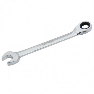 9/16" reversible spline ratcheting combination wrench