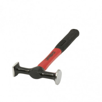 Rolling hammer for smooth finishes with fiberglass
