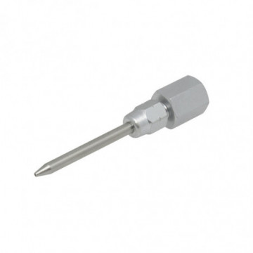 Needle type nozzle for grease injector