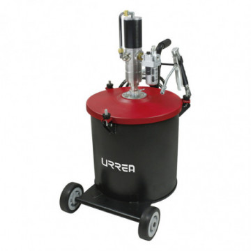 Pneumatic grease injector with 30kg bucket