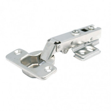 Two-dimensional straight soft close hinge 35 mm