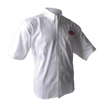 White short sleeve shirt Lock size L