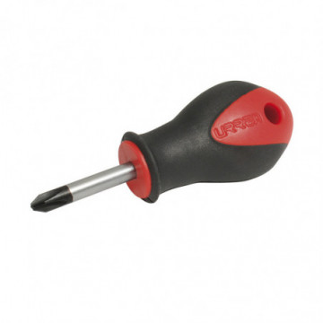 No. 2 1/4" x 1-3/8" phillips round bar bi-material screwdriver