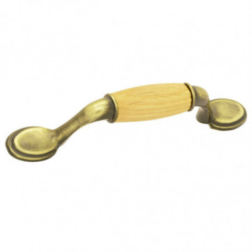 Classic handle type 04 antique brass