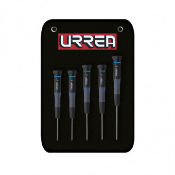 Set of 5 ESD torx screwdrivers in precision canvas case