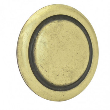 Classic Button or Knob Type 03 Antique Brass