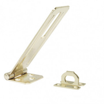 1-3 / 4 "bright brass padlock holder