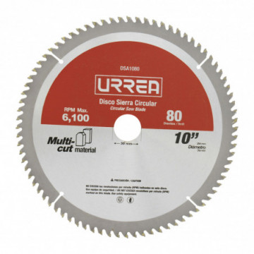 10" 80 tooth circular saw blade for aluminum