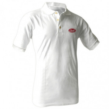 White Lock polo shirt size M