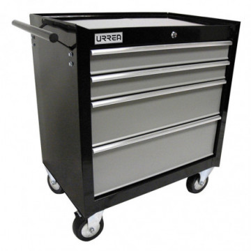27" Heavy Duty 4 Drawer Mobile Cabinet