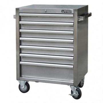 Heavy Duty 7 Drawer 5-1/2" Mobile Cabinet