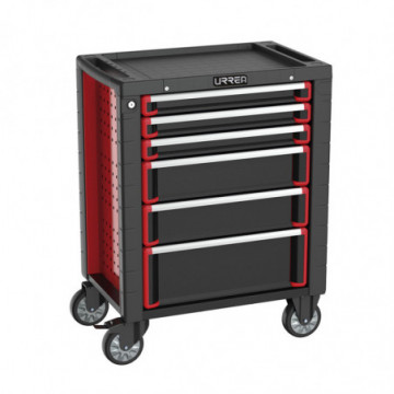Mobile Cabinet 6 Drawers 28"