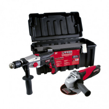 Power Tool Combo Kit with Plastic Case