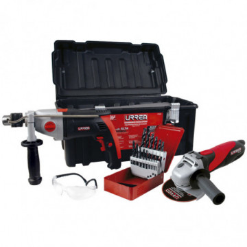 22 Piece Power Tool Combo Kit with Plastic Case