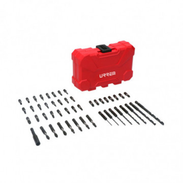 Set of 48 bits and accessories for screwdriver