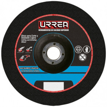 Type 27 abrasive disc for stainless steel 4-1/2" x 1/4" extra heavy duty
