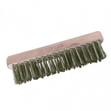 Non-sparking aluminum bronze bristle brush with 6x16 rows of brushes