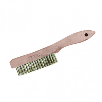 Non-sparking Aluminum Bronze Bristle Brush with 4x16 Rows of Curved Handle Brushes