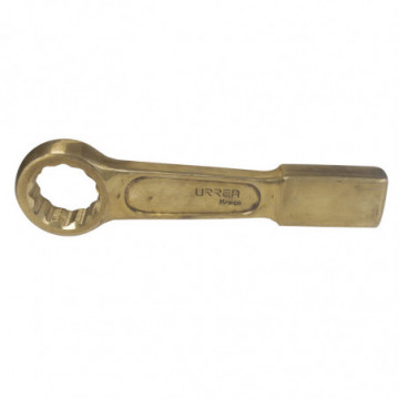 12 Point 1-7/16" Inch Non-Sparking Aluminum Bronze Flat Knock Wrench