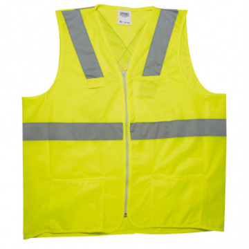 AV G Yellow Fabric Safety Vest
