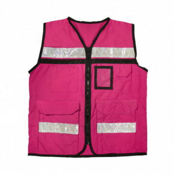 Pink vest for women size medium