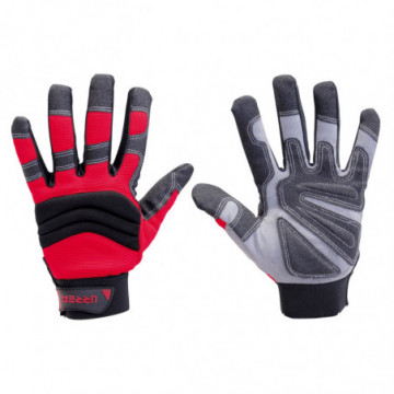 Medium size cut protection mechanic gloves