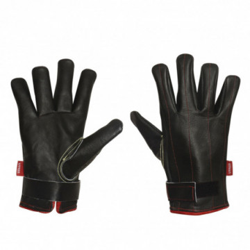 Leather gloves for argonero one size