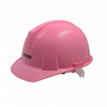 Safety helmet with pink interval adjustment